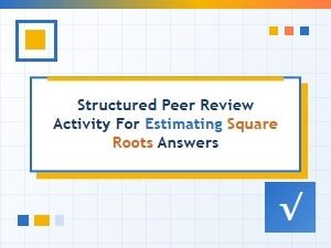 Structured Peer Review in Estimating Square Roots and Error Correction